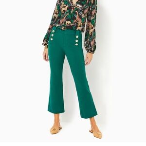Lilly Pulitzer Noir Crop Flare Pant